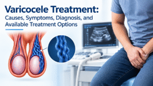 Varicocele Treatment – Causes, Symptoms, Diagnosis, and Treatment Options